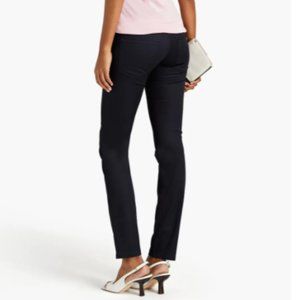 Dolce & Gabbana Black Cotton Blend Ankle Zipper Pants